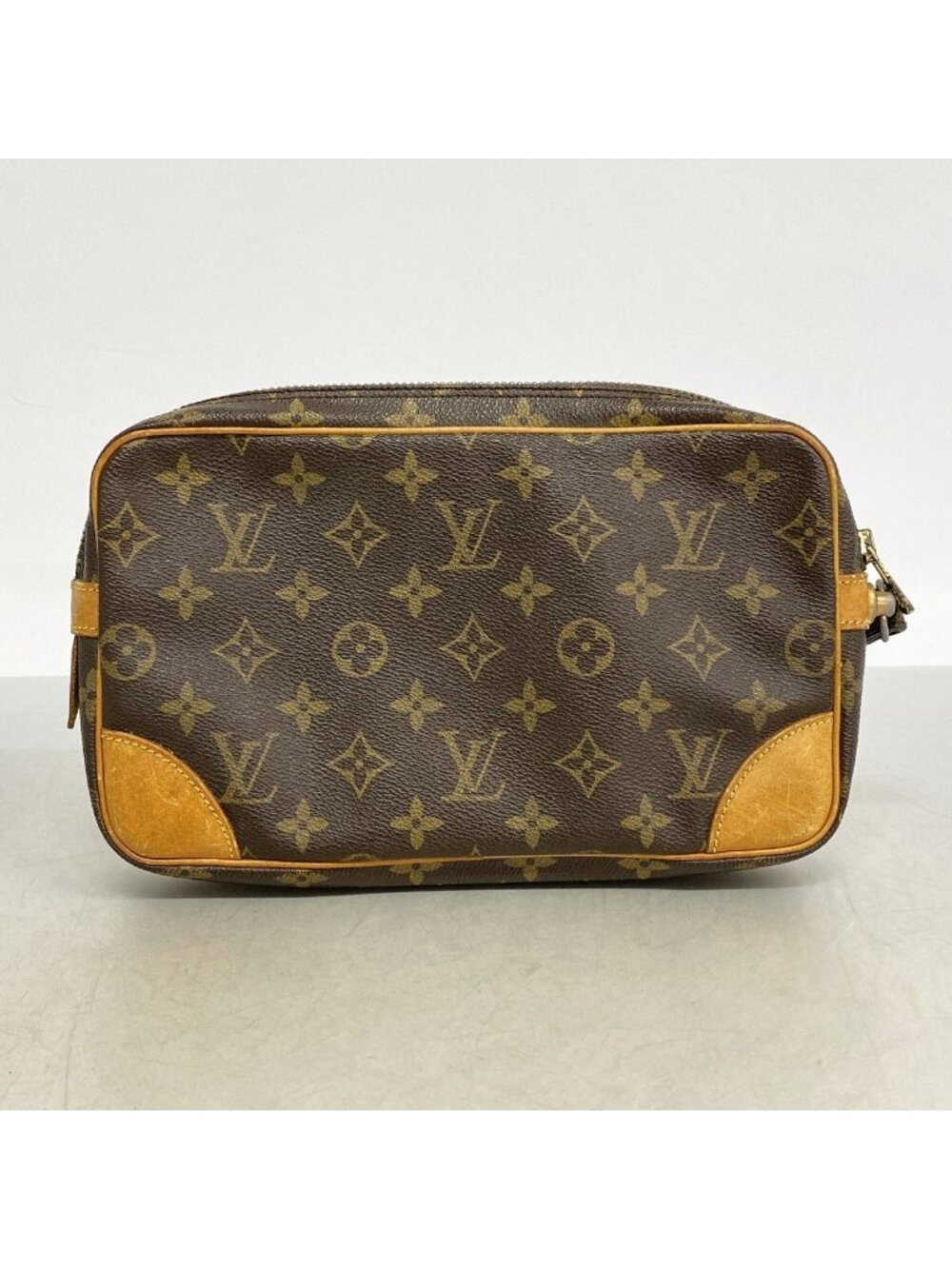 Louis Vuitton Clutch Monogram Marly Dragonne GM Brown - Picture 10 of 10